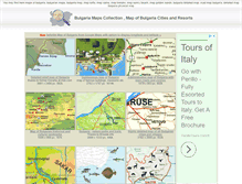 Tablet Screenshot of bulgaria-map.info